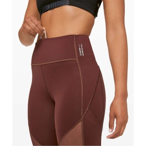 LULULEMON Barry’s Midnight Maroon Leggings - Picture 7 of 11